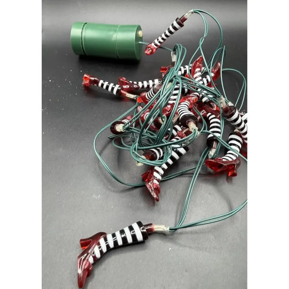 Wizard Of Oz Lights Wicked Witch Ruby Slippers **Parts Only -LO18